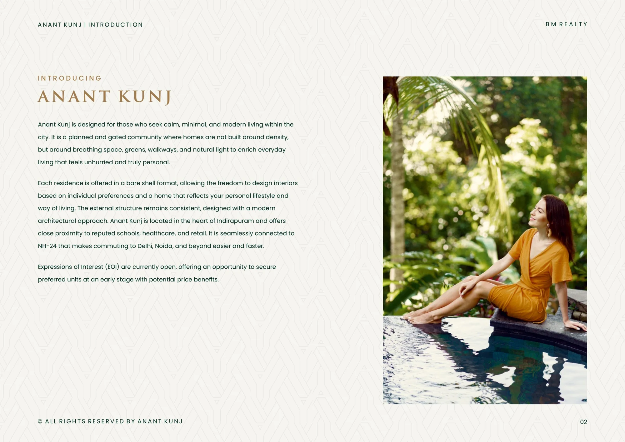 Anant Kunj brochure, page 3
