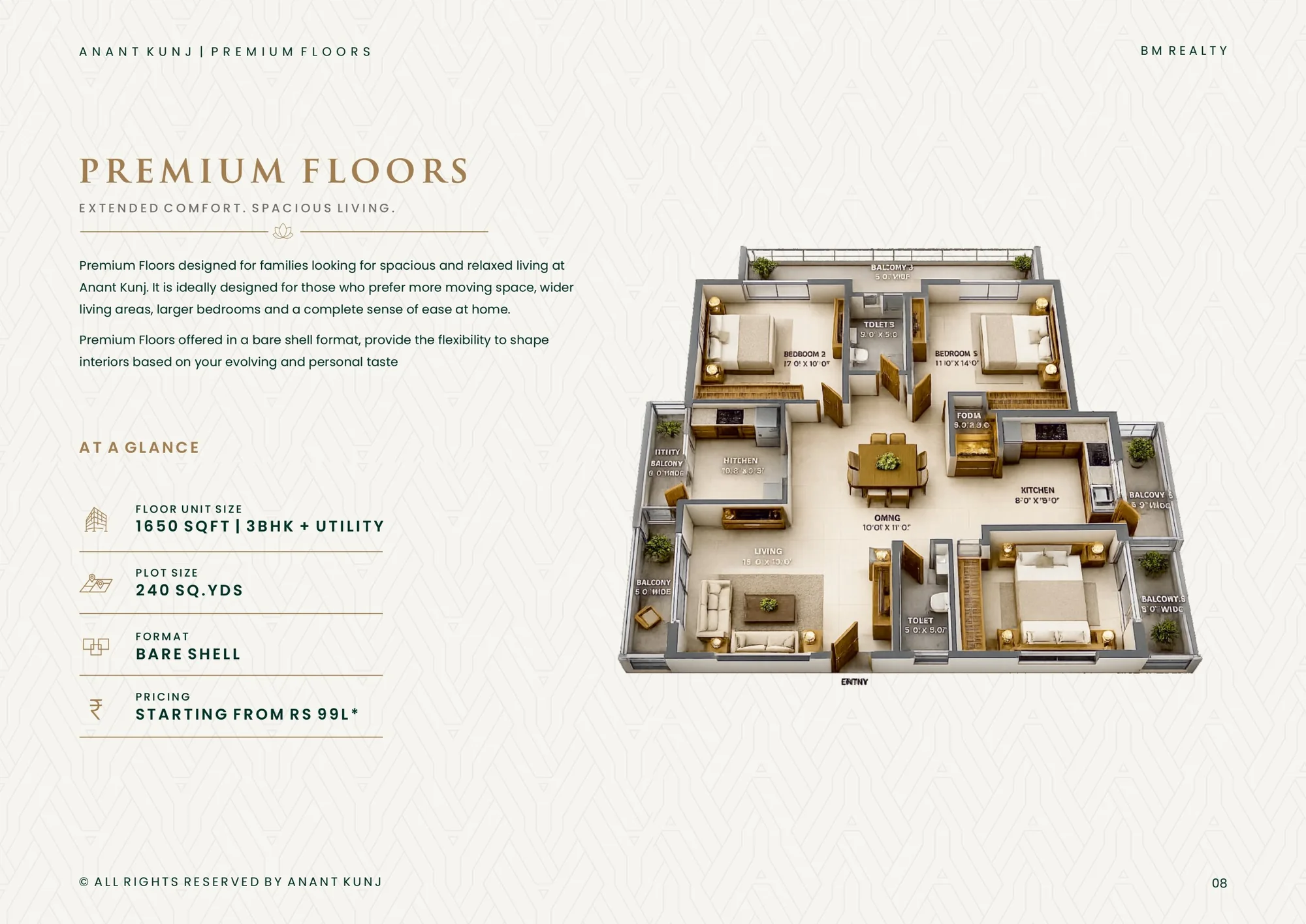 Anant Kunj brochure, page 9