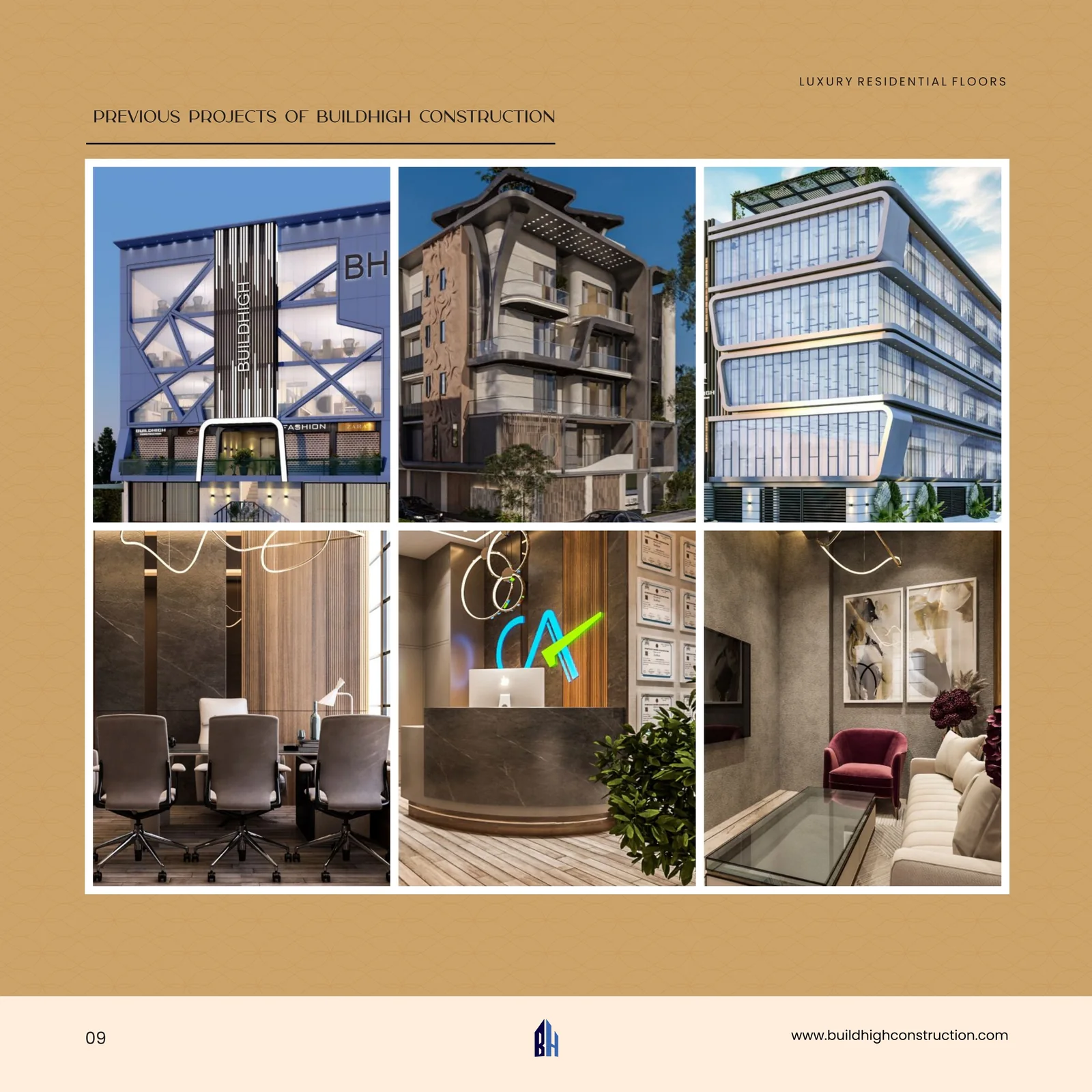 BuildHigh Construction company profile brochure, page 11